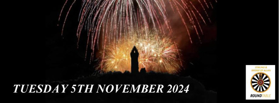 Bridge of Allan Charity Firework Night 2024